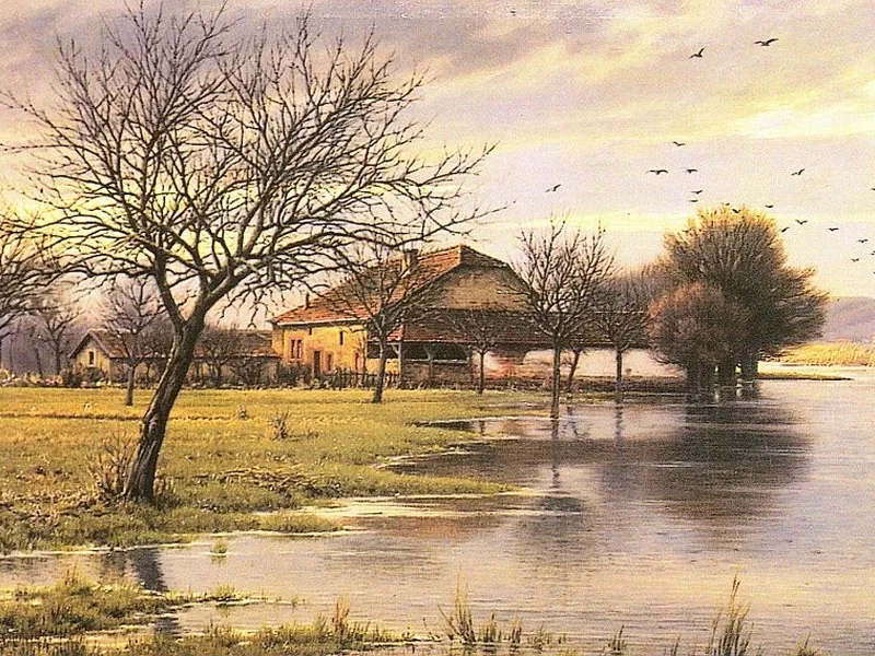 1861-Wilhelm Gattinger - Scheuerhof a Merzig (1917)